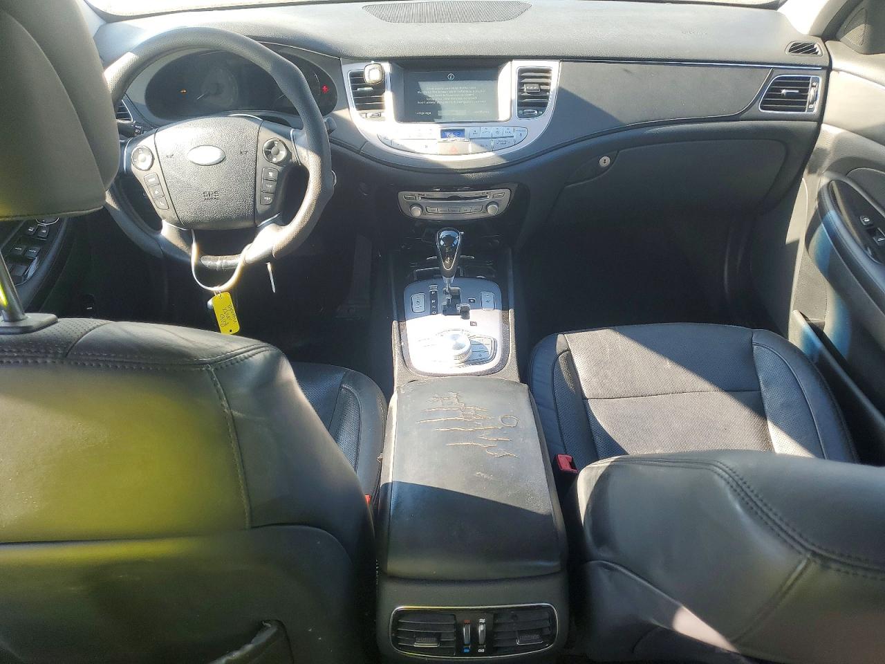 2014 Hyundai Genesis 5.0l Белый vin: KMHGC4DH2EU261056