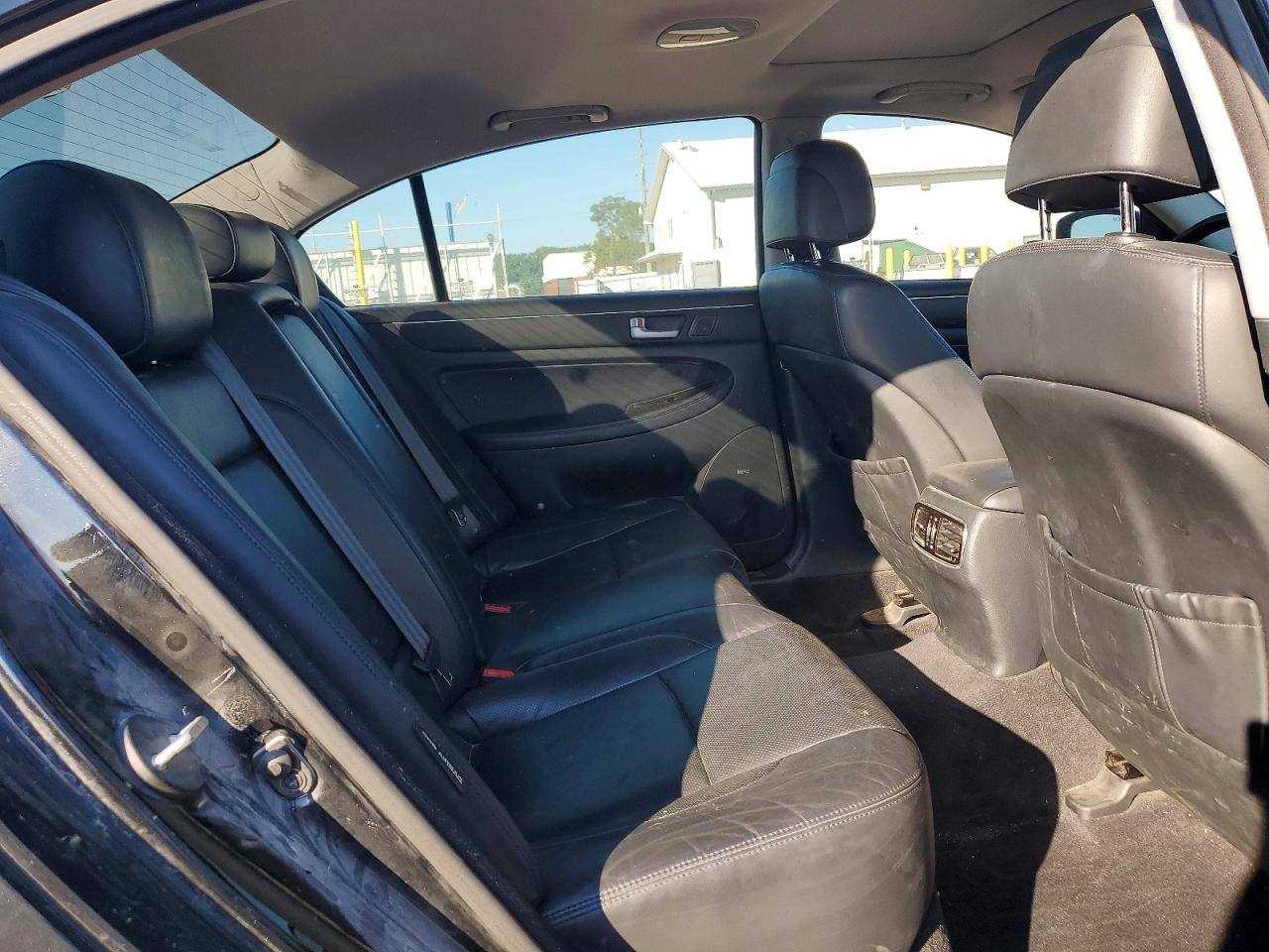 2013 Hyundai Genesis 5.0l Black vin: KMHGC4DH4DU256228