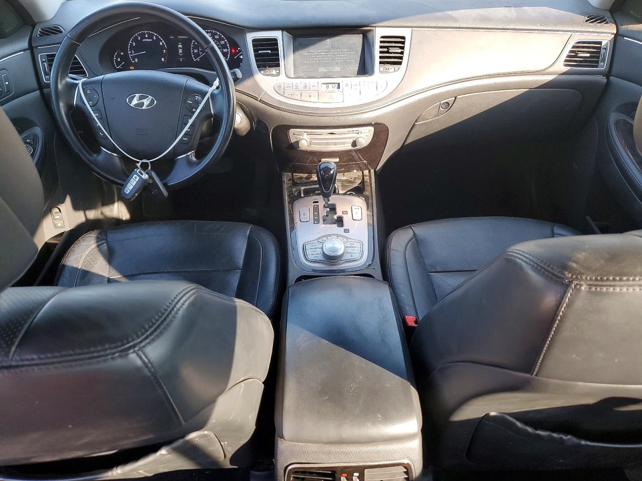 2013 Hyundai Genesis 5.0l Black vin: KMHGC4DH4DU256228