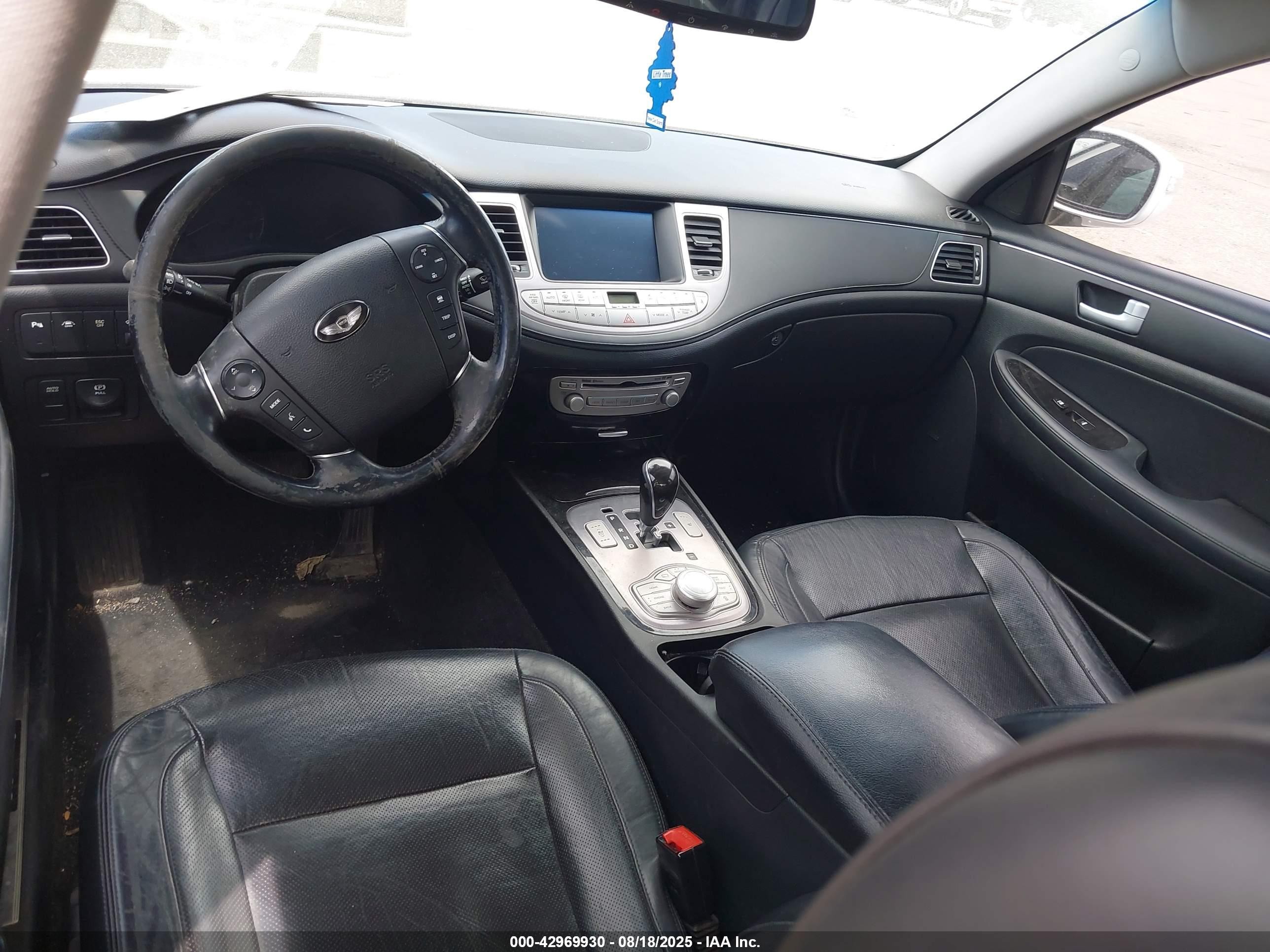 2014 Hyundai Genesis 5.0 R-spec White vin: KMHGC4DH4EU262404