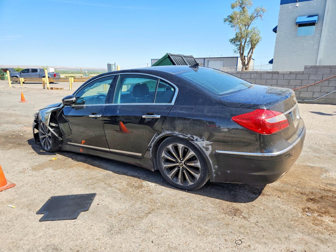 2012 Hyundai Genesis 5.0l Black vin: KMHGC4DH5CU183627