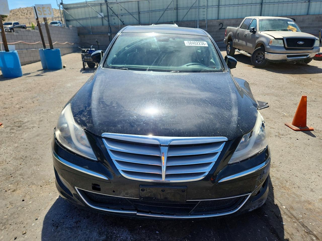 2012 Hyundai Genesis 5.0l Black vin: KMHGC4DH5CU183627