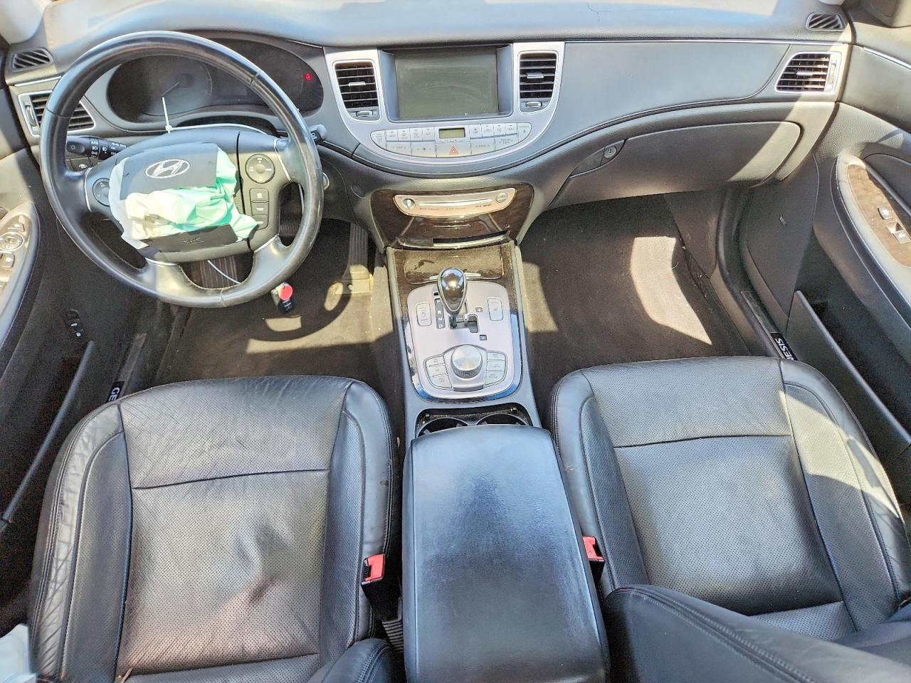 2012 Hyundai Genesis 5.0l Black vin: KMHGC4DH5CU183627