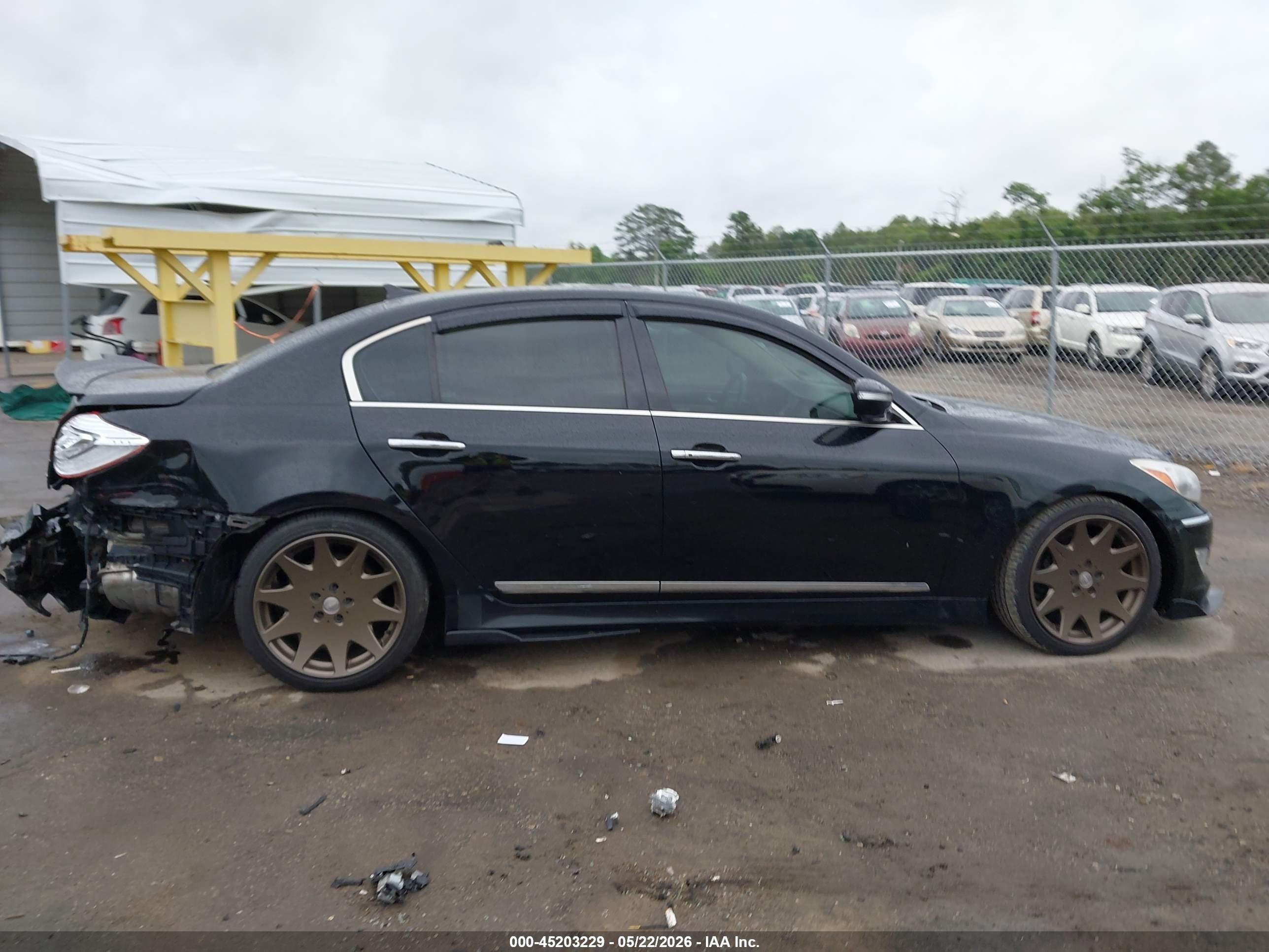 2012 Hyundai Genesis 5.0 Black vin: KMHGC4DH5CU186141