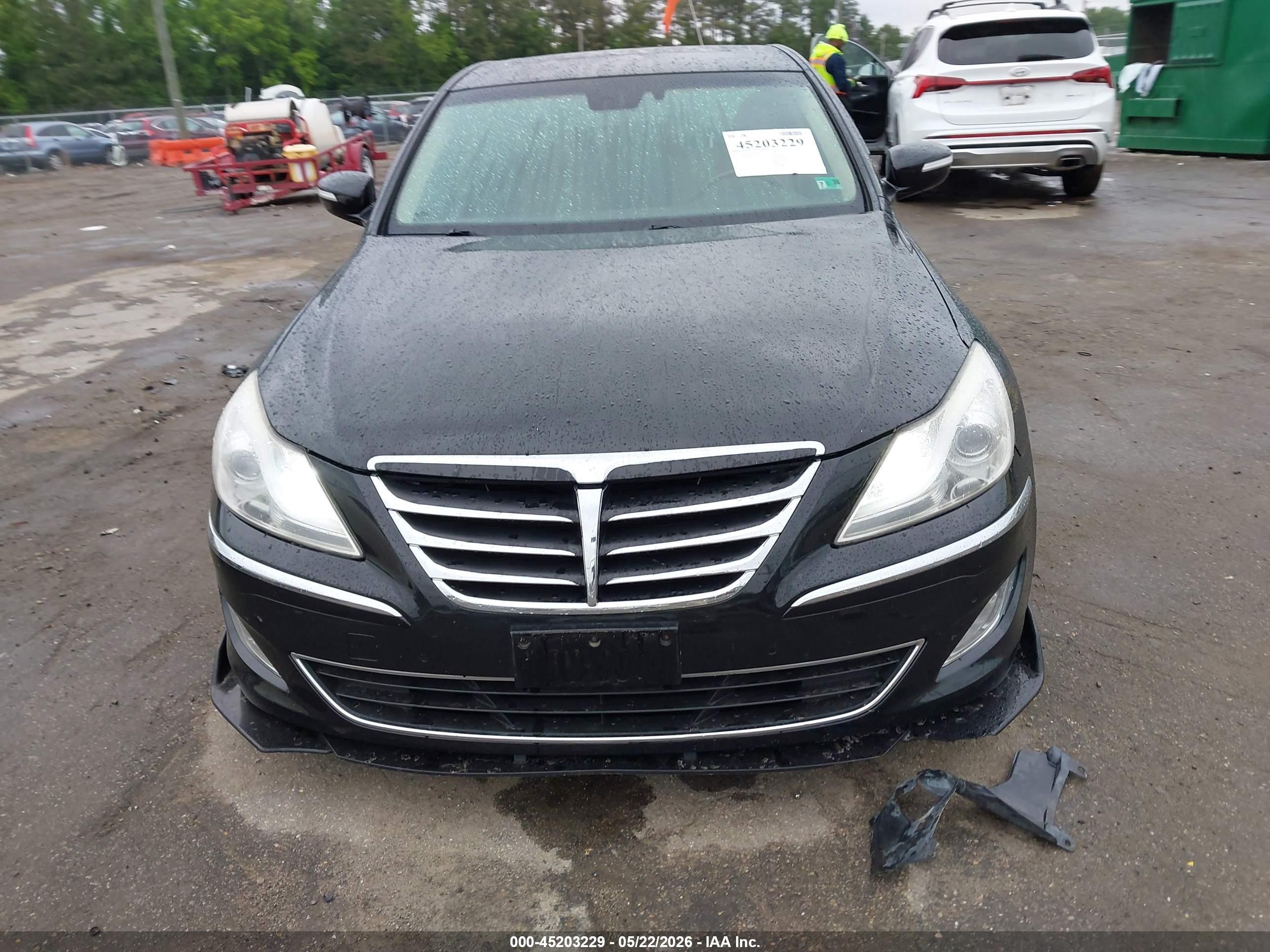 2012 Hyundai Genesis 5.0 Black vin: KMHGC4DH5CU186141