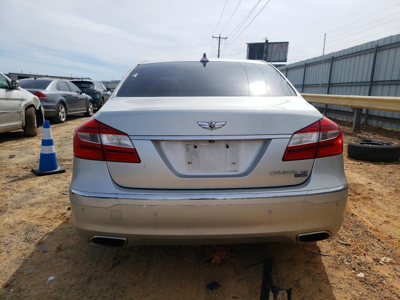 2012 Hyundai Genesis 5.0l R-spec Серебряный vin: KMHGC4DH6CU162656