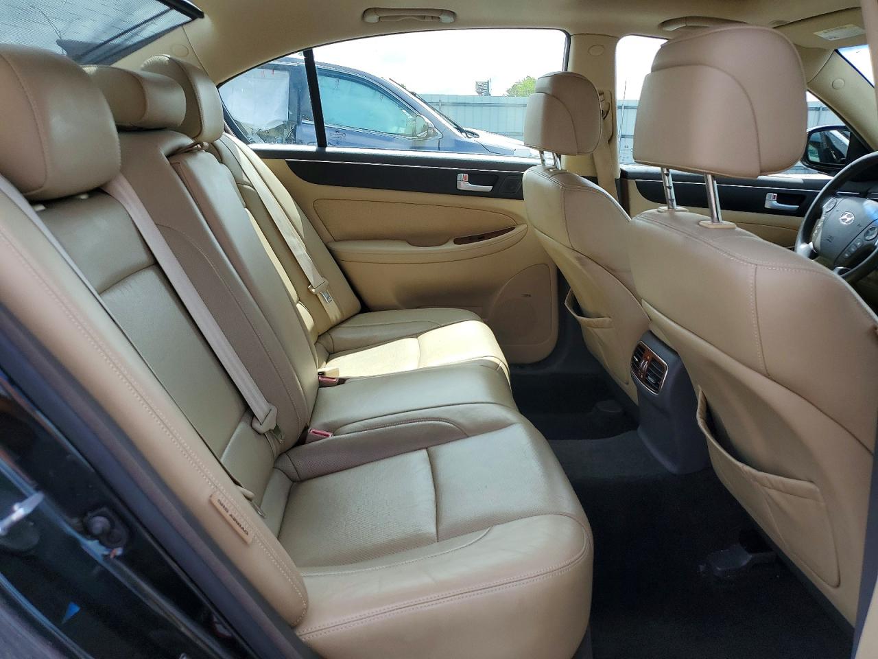 2013 Hyundai Genesis 5.0l Black vin: KMHGC4DH9DU244608