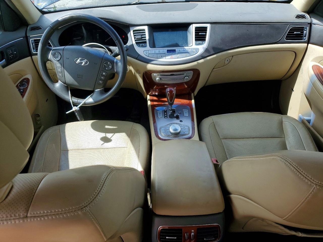 2013 Hyundai Genesis 5.0l Black vin: KMHGC4DH9DU244608