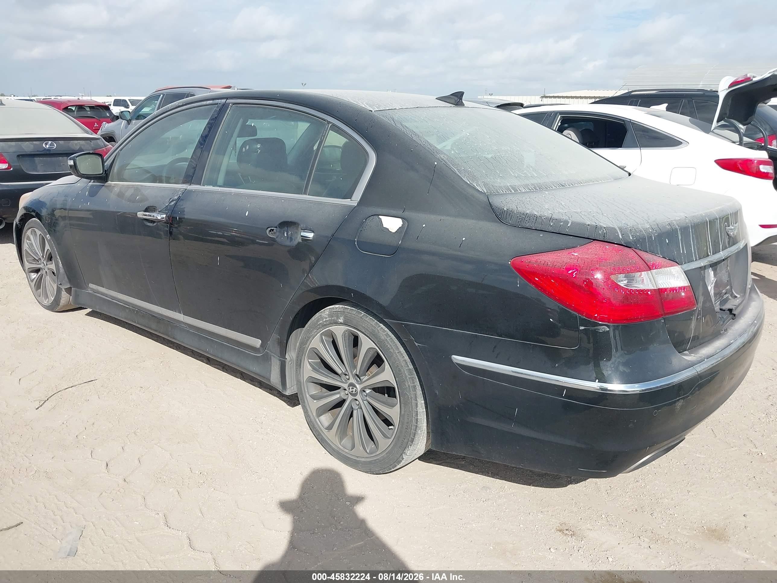2013 Hyundai Genesis 5.0 R-spec Gray vin: KMHGC4DHXDU225470