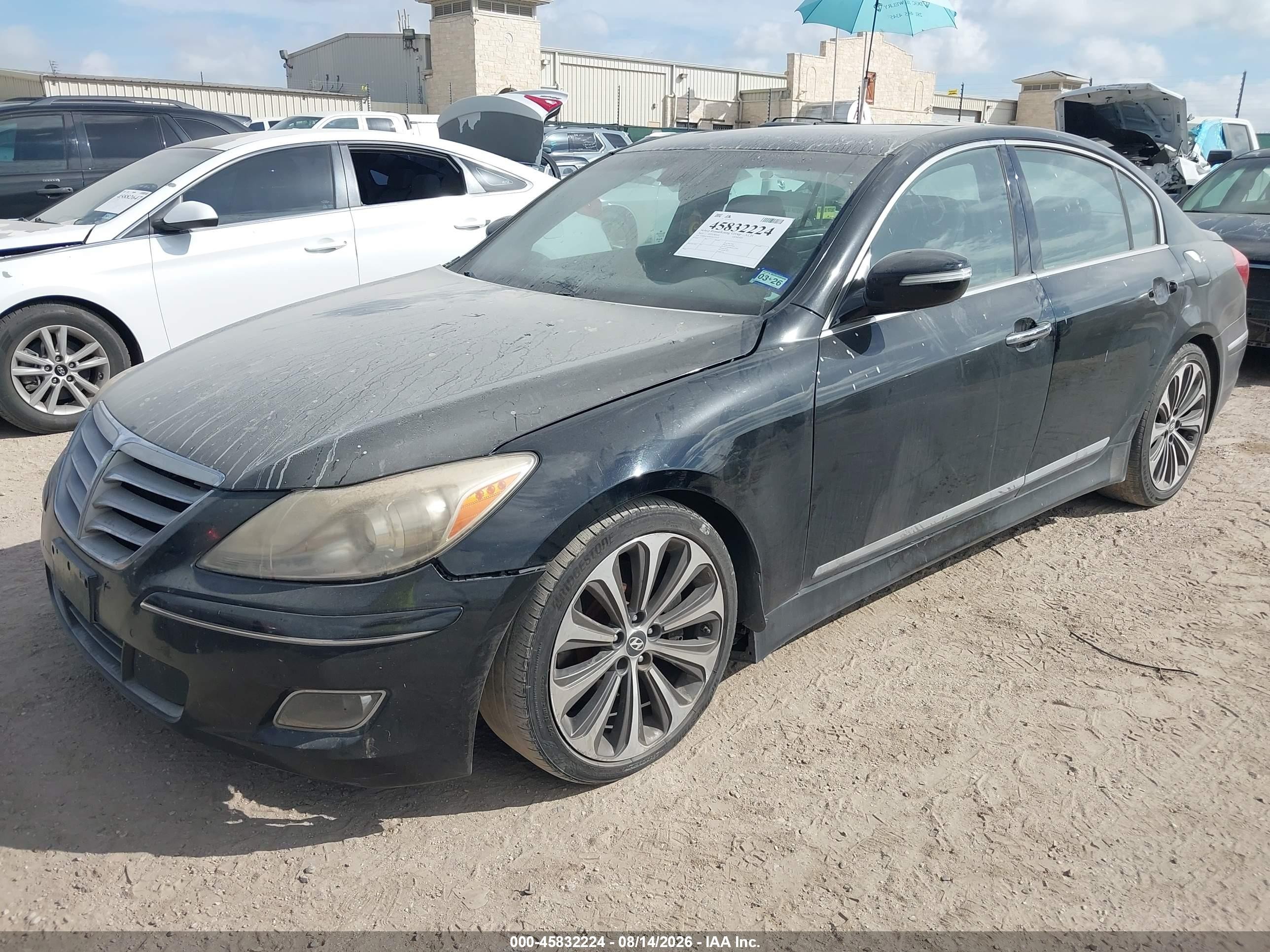 2013 Hyundai Genesis 5.0 R-spec Gray vin: KMHGC4DHXDU225470