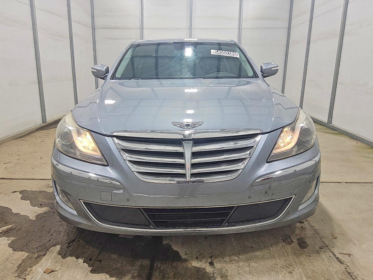 2014 Hyundai Genesis 5.0l Gray vin: KMHGC4DHXEU265016
