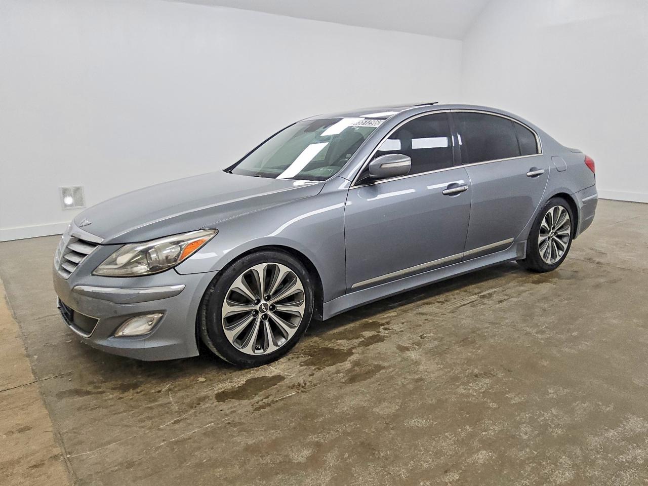 2014 Hyundai Genesis 5.0l Серый vin: KMHGC4DHXEU265016