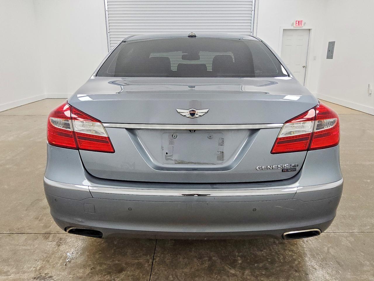 2014 Hyundai Genesis 5.0l Серый vin: KMHGC4DHXEU265016