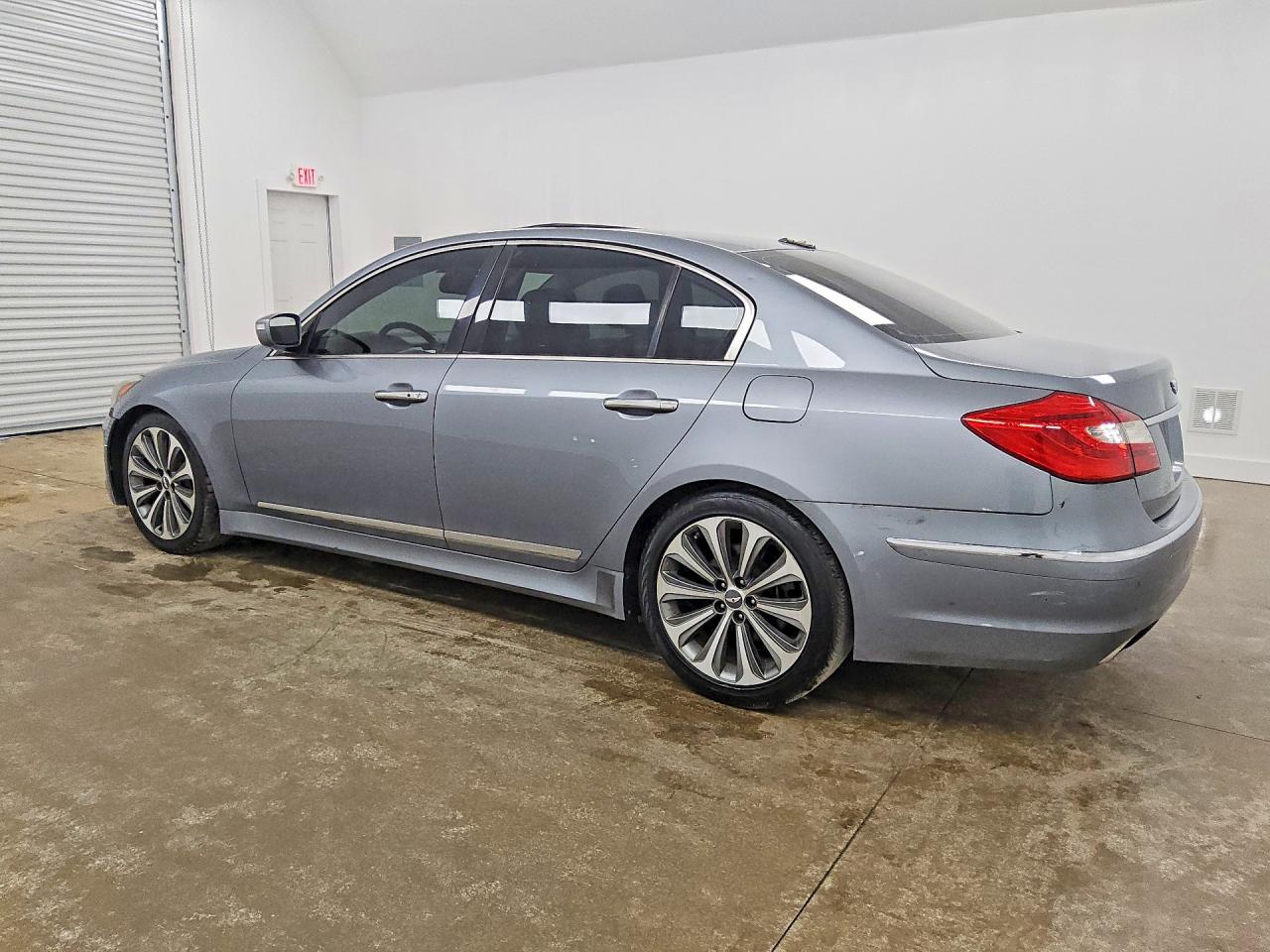 2014 Hyundai Genesis 5.0l Серый vin: KMHGC4DHXEU265016