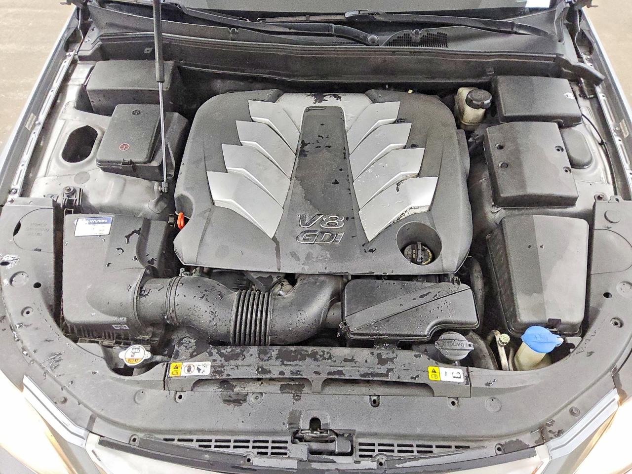 2014 Hyundai Genesis 5.0l Серый vin: KMHGC4DHXEU265016