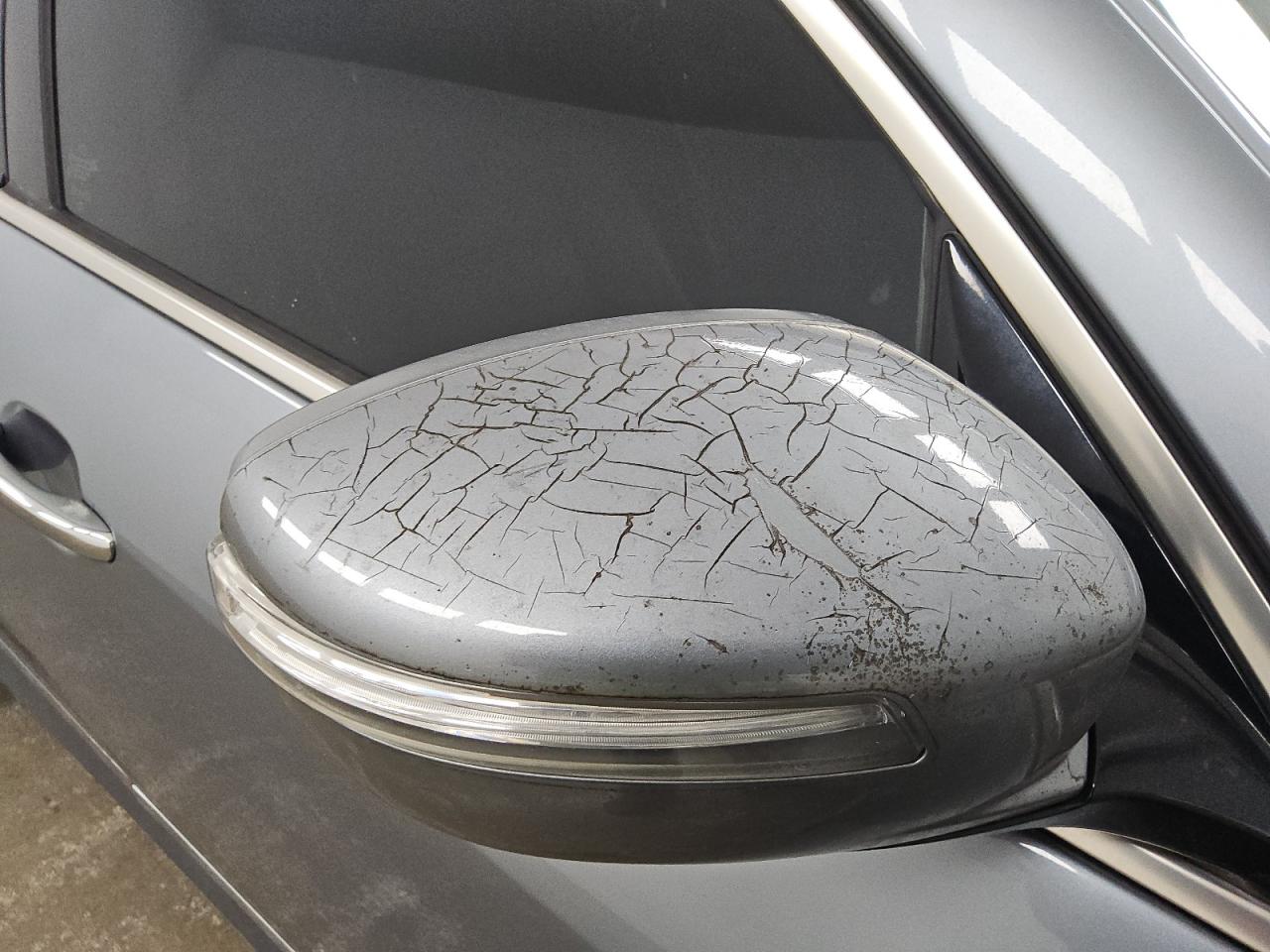 2014 Hyundai Genesis 5.0l Серый vin: KMHGC4DHXEU265016 Damage: Rf Mirror Cover, Peeling, 7 To 8 Inches