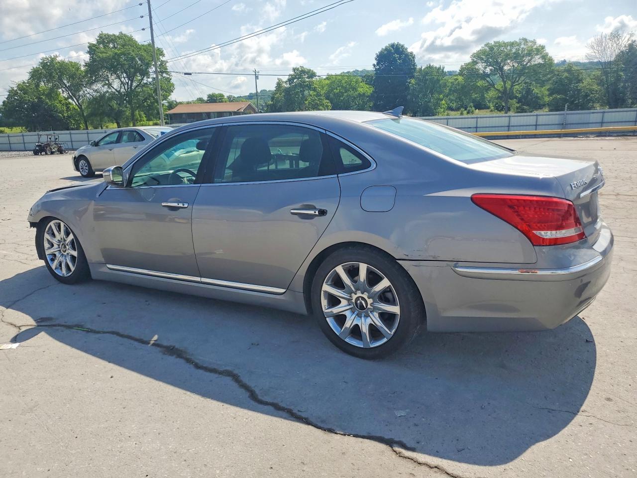 2011 Hyundai Equus Signature Серебряный vin: KMHGH4JF1BU029564