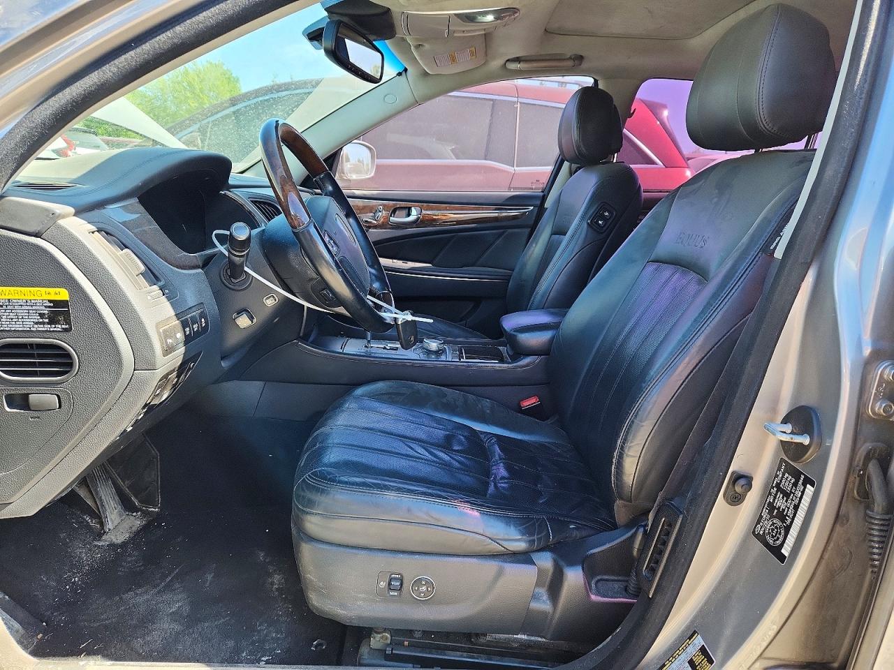 2011 Hyundai Equus Signature Silver vin: KMHGH4JF1BU033646