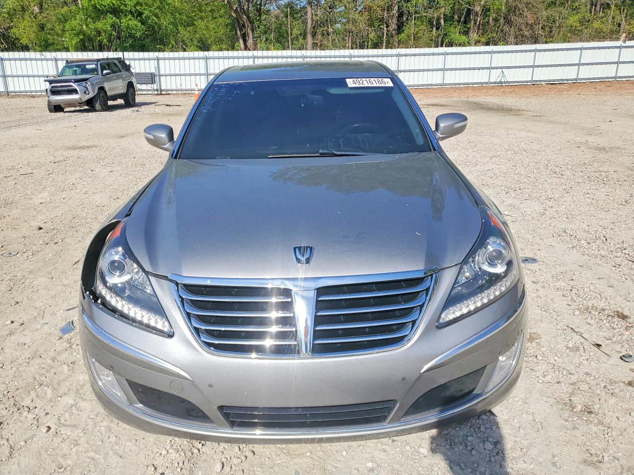 2011 Hyundai Equus Signature Silver vin: KMHGH4JF1BU042735