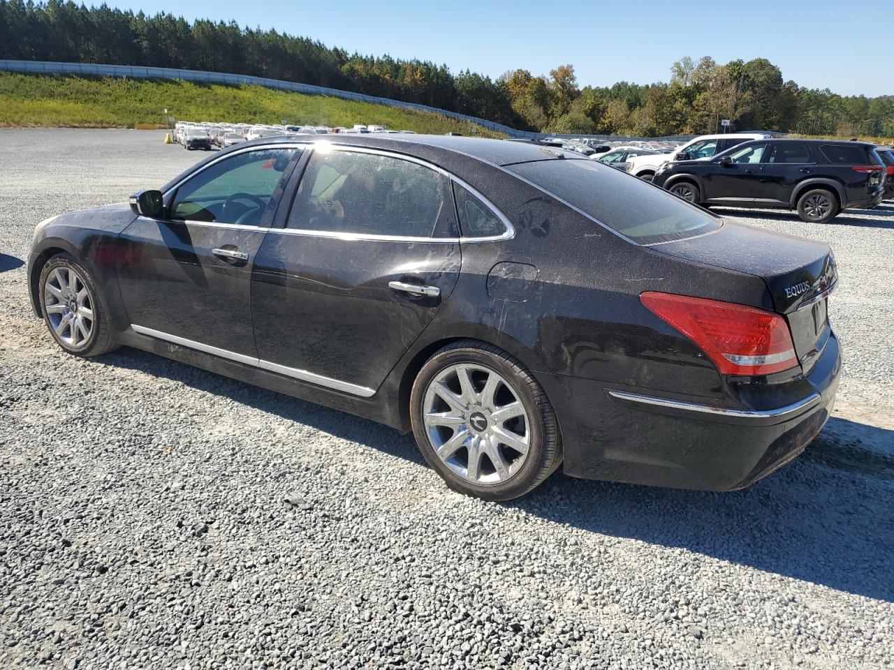 2011 Hyundai Equus Signature Black vin: KMHGH4JF3BU039285