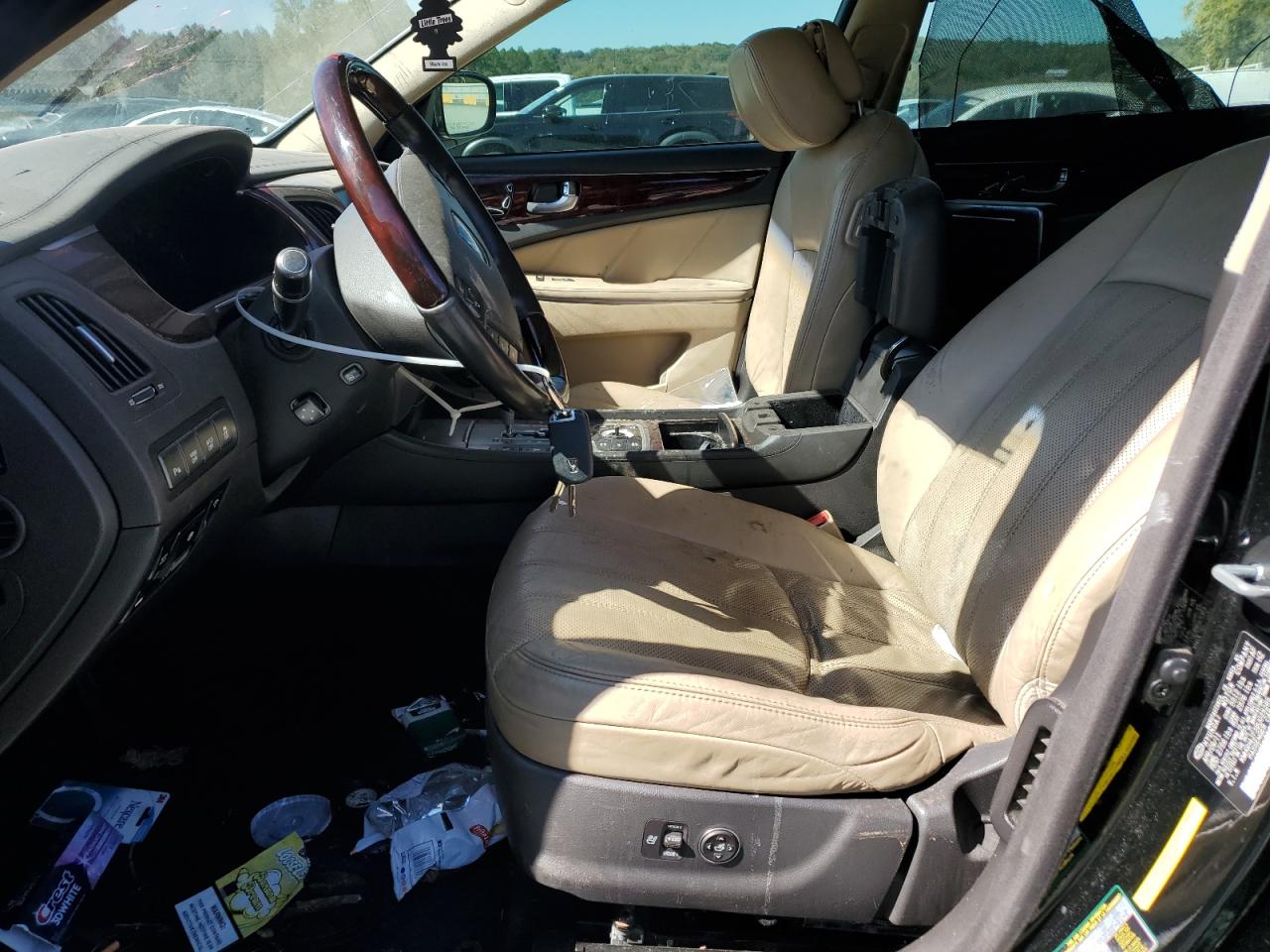 2011 Hyundai Equus Signature Black vin: KMHGH4JF3BU039285