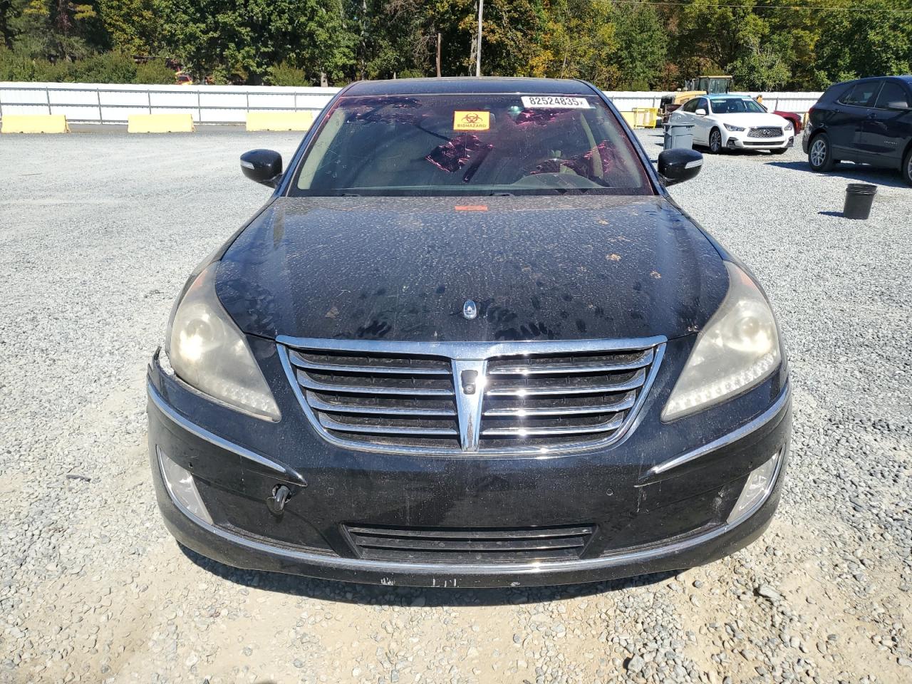 2011 Hyundai Equus Signature Black vin: KMHGH4JF3BU039285
