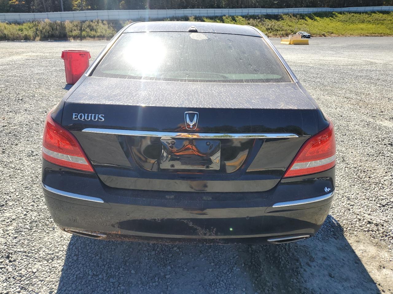 2011 Hyundai Equus Signature Black vin: KMHGH4JF3BU039285