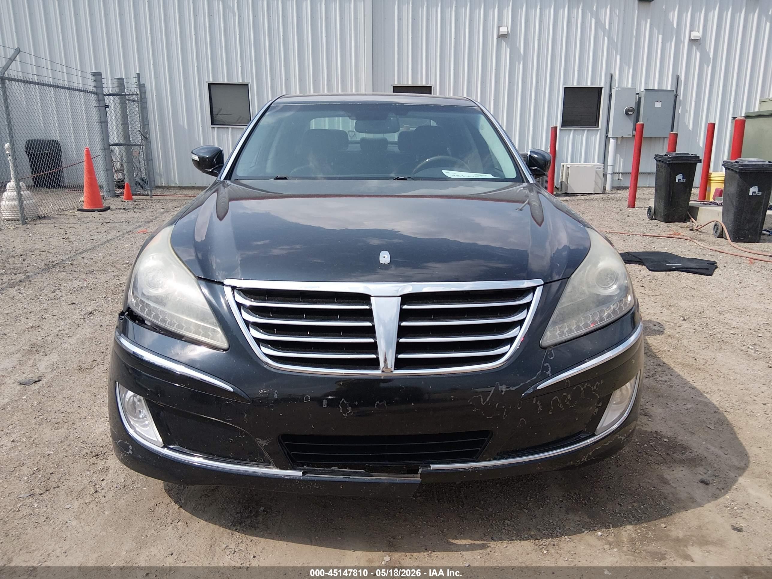 2011 Hyundai Equus Signature Black vin: KMHGH4JF4BU028960