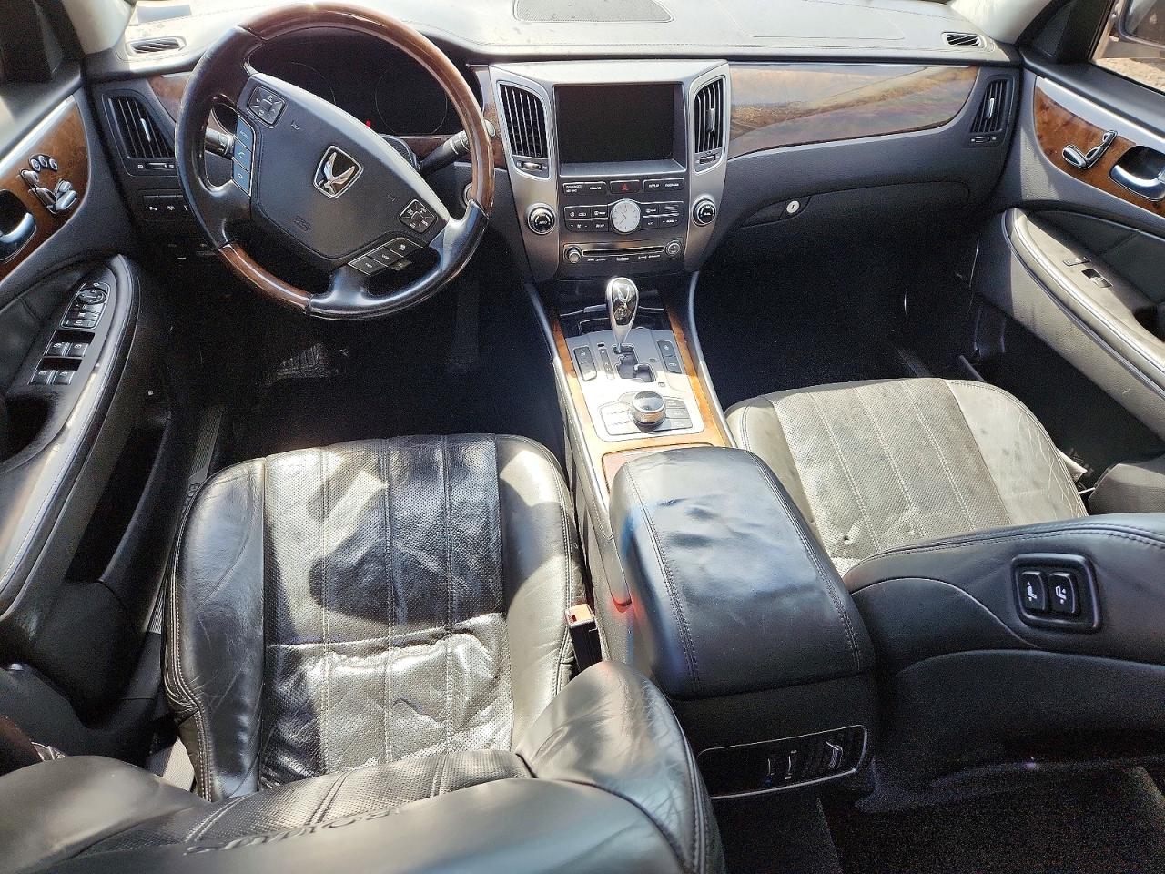 2011 Hyundai Equus Signature Silver vin: KMHGH4JF4BU029431