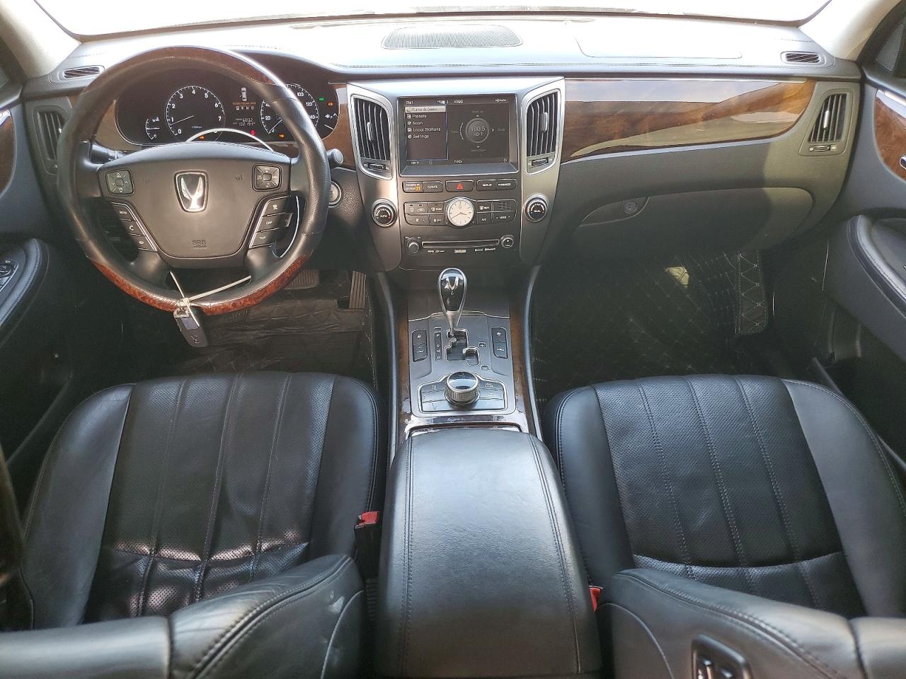 2011 Hyundai Equus Signature Black vin: KMHGH4JF4BU036430