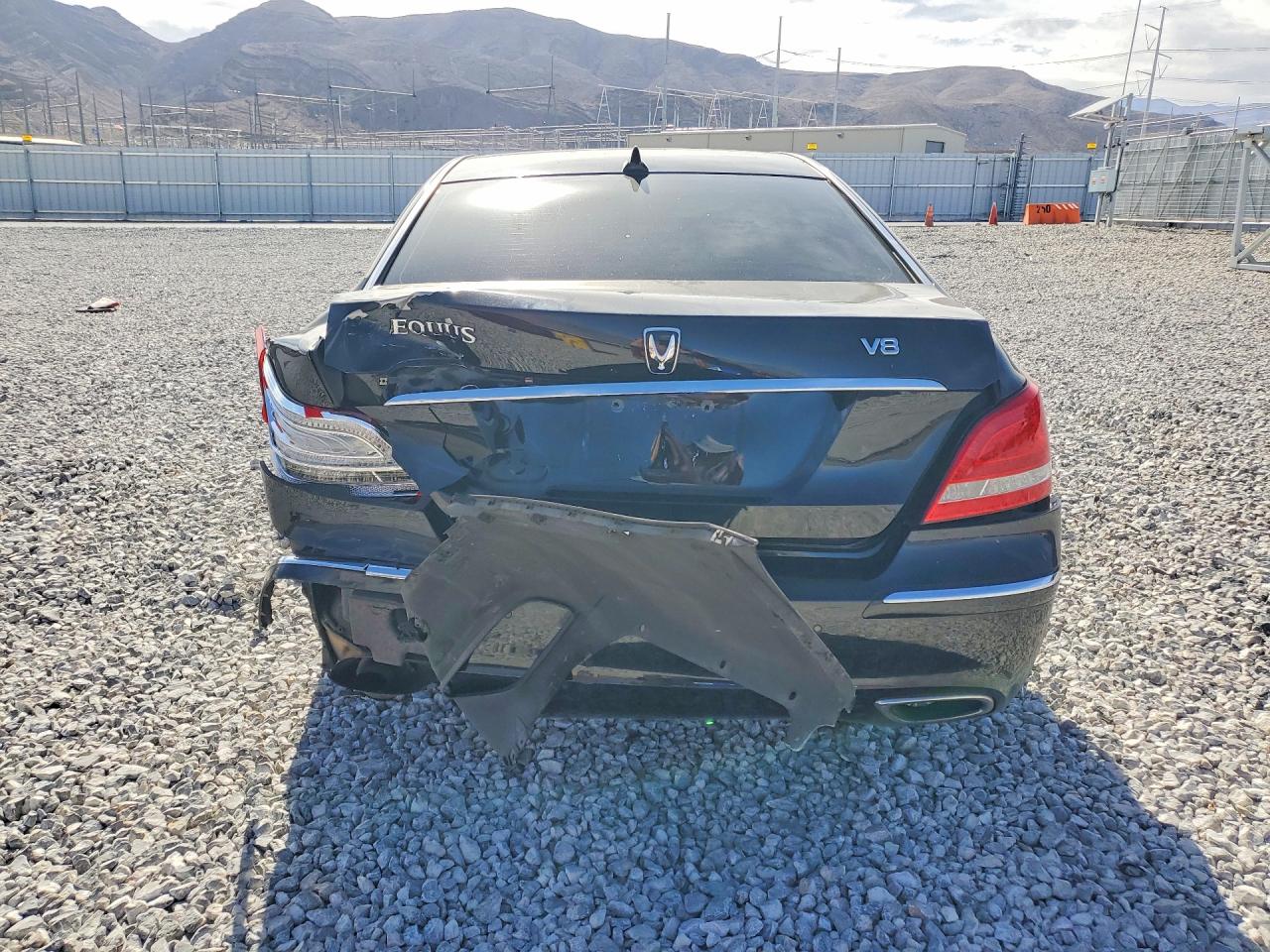2011 Hyundai Equus Signature Black vin: KMHGH4JF4BU036430