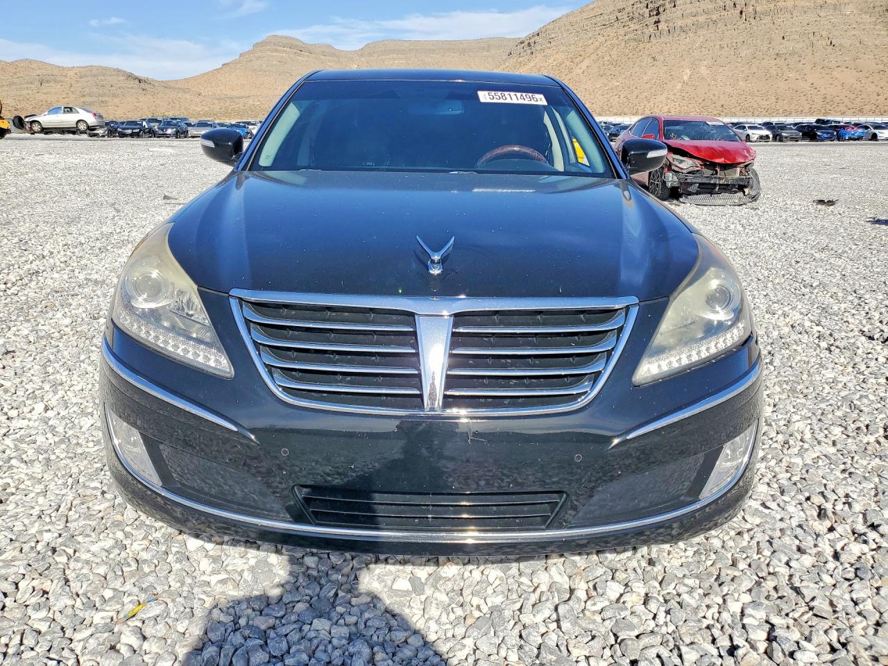 2011 Hyundai Equus Signature Black vin: KMHGH4JF4BU036430