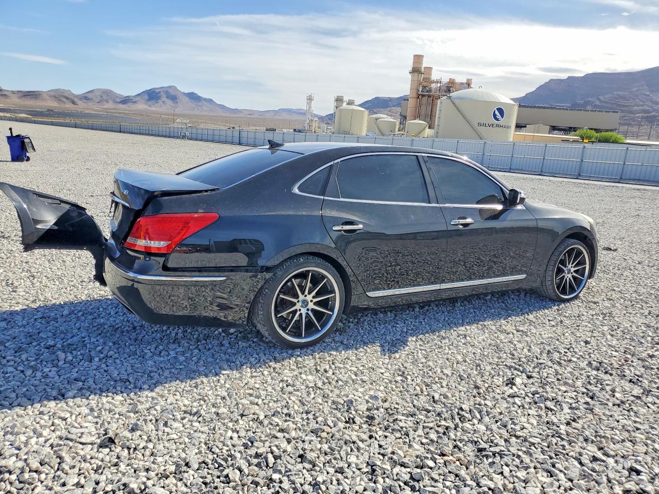 2011 Hyundai Equus Signature Black vin: KMHGH4JF4BU036430