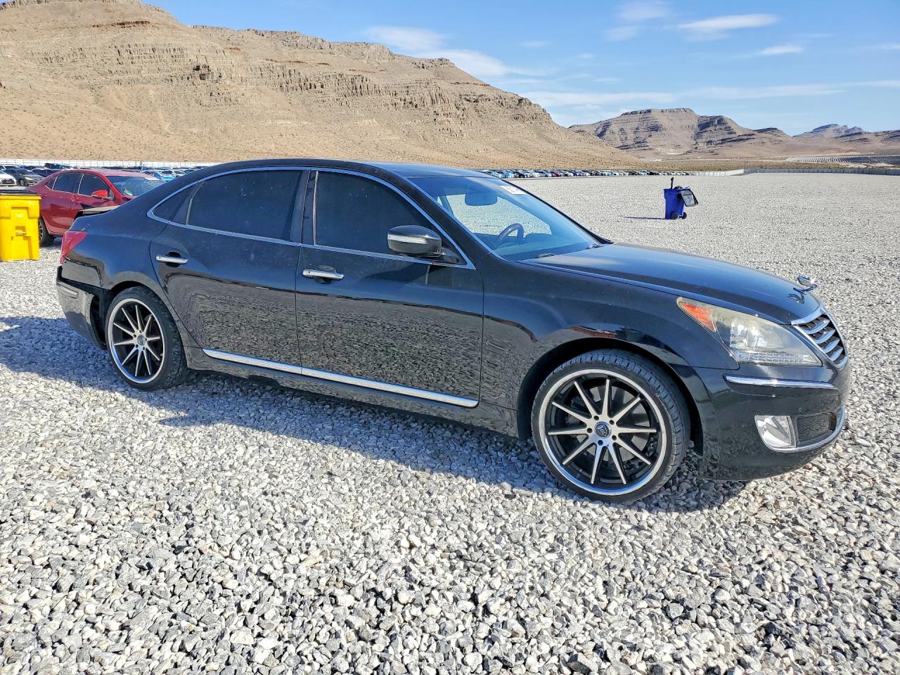 2011 Hyundai Equus Signature Black vin: KMHGH4JF4BU036430
