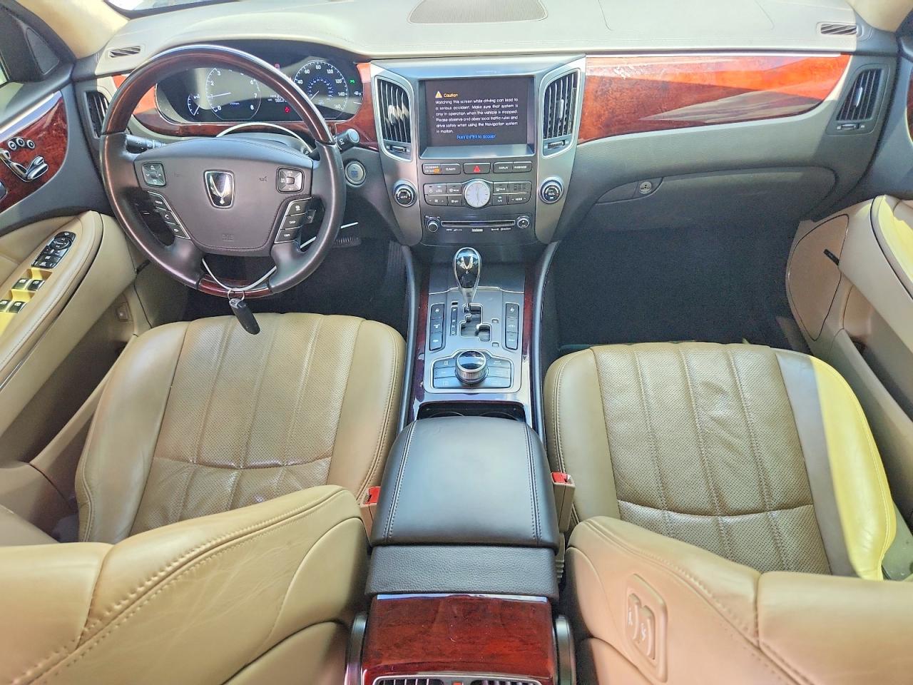 2011 Hyundai Equus Ultimate White vin: KMHGH4JF6BU034078