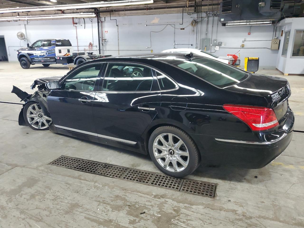 2011 Hyundai Equus Signature Black vin: KMHGH4JF6BU035702