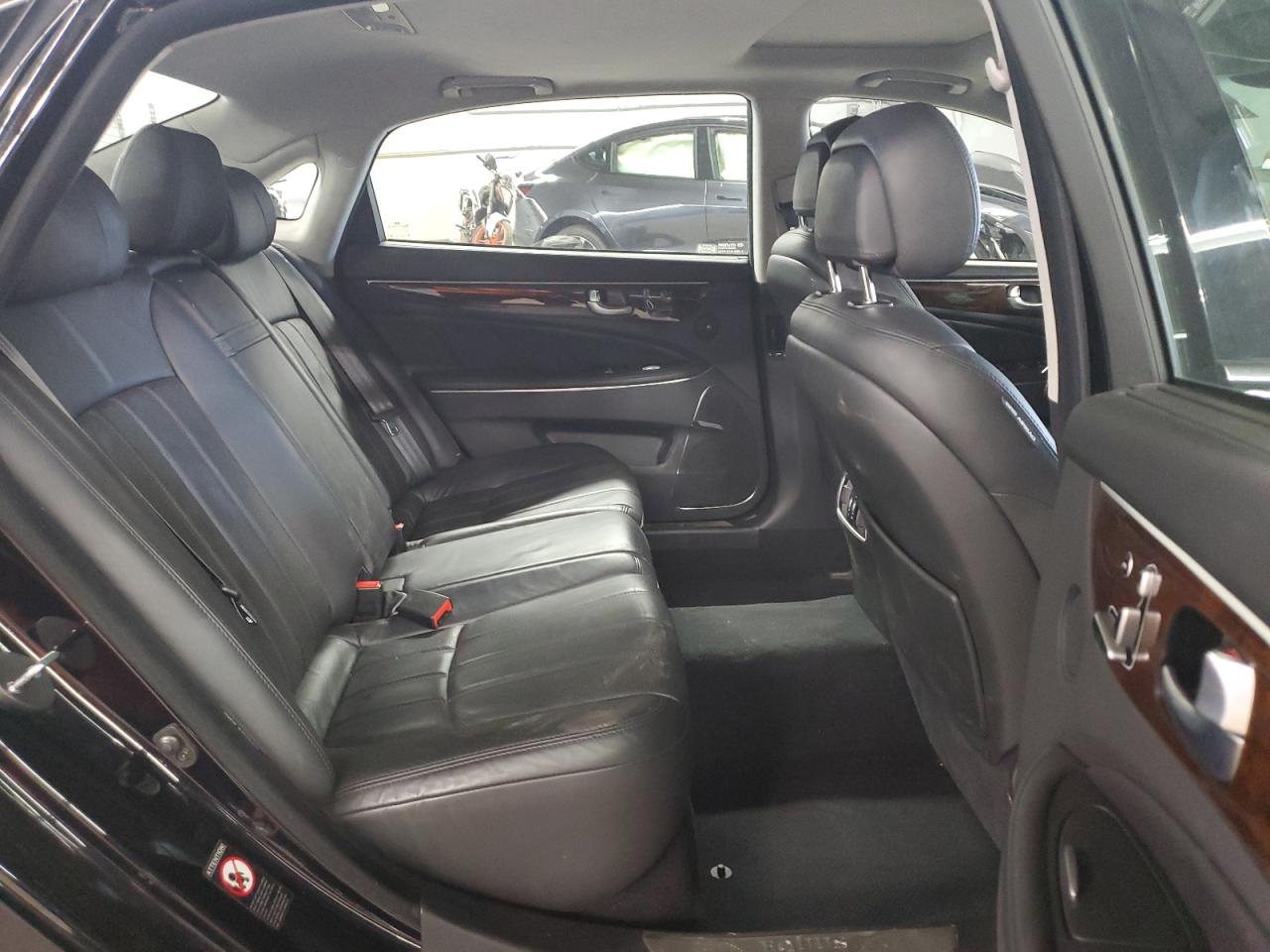 2011 Hyundai Equus Signature Black vin: KMHGH4JF6BU035702