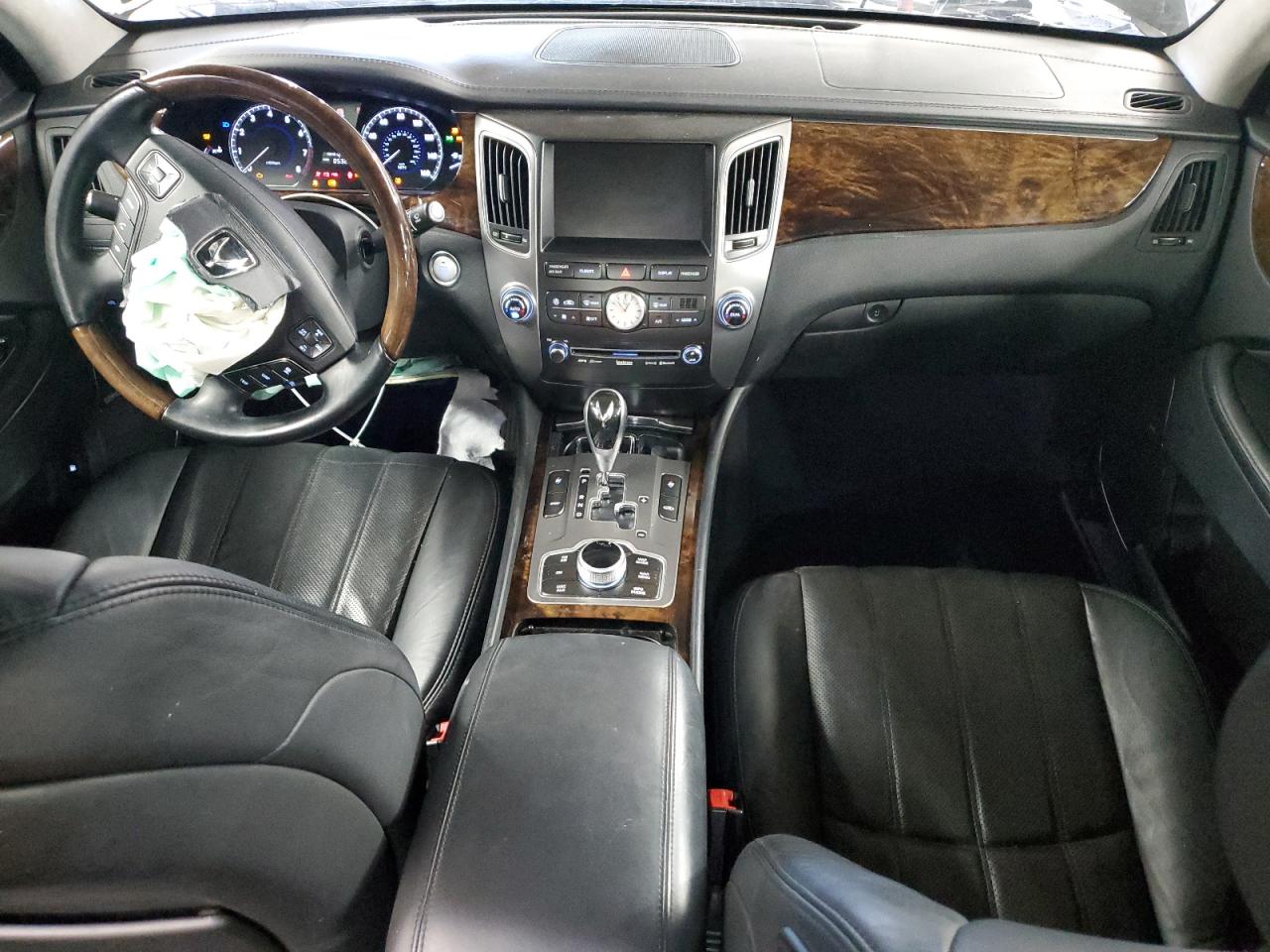 2011 Hyundai Equus Signature Black vin: KMHGH4JF6BU035702