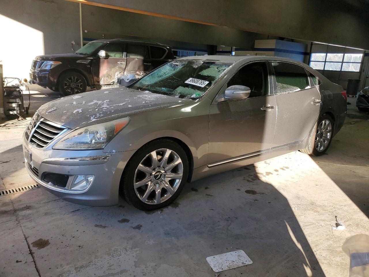 2011 Hyundai Equus Signature Gray vin: KMHGH4JF8BU029934
