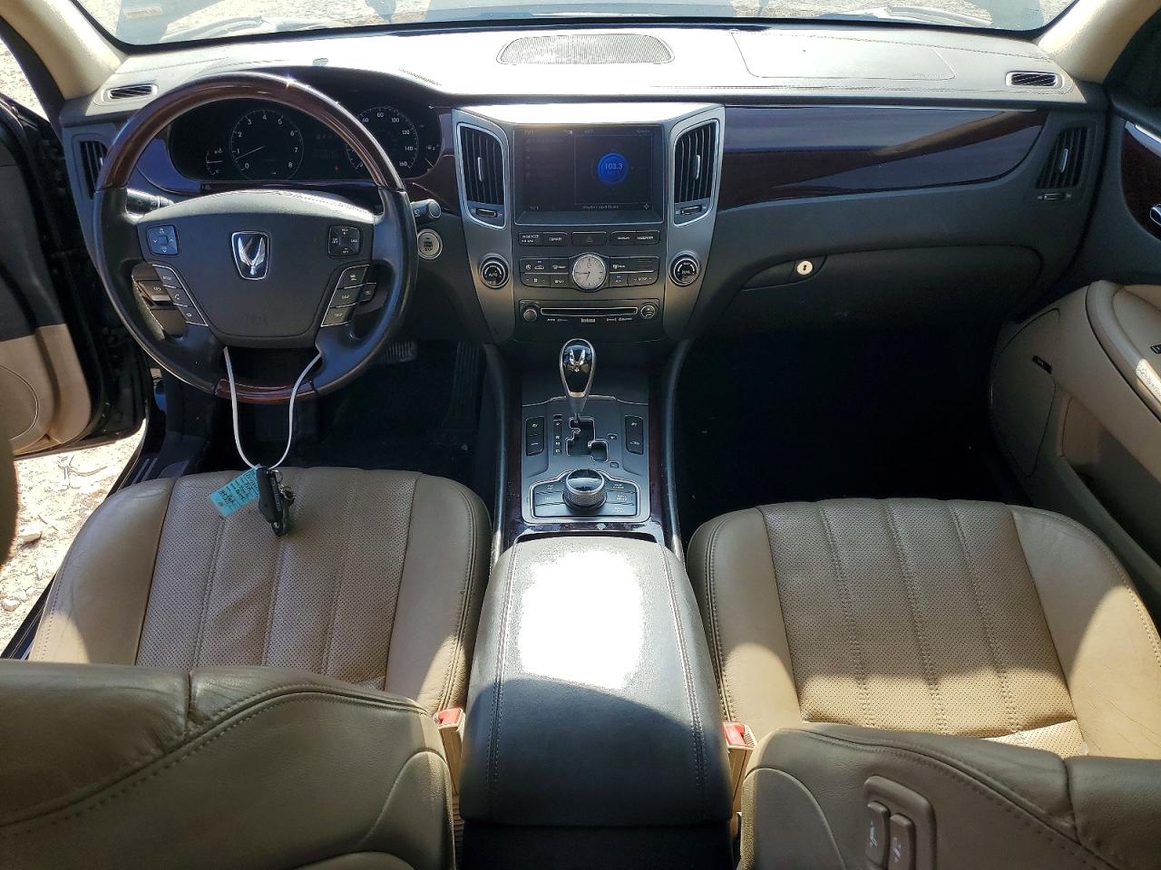 2012 Hyundai Equus Signature Black vin: KMHGH4JH0CU056600