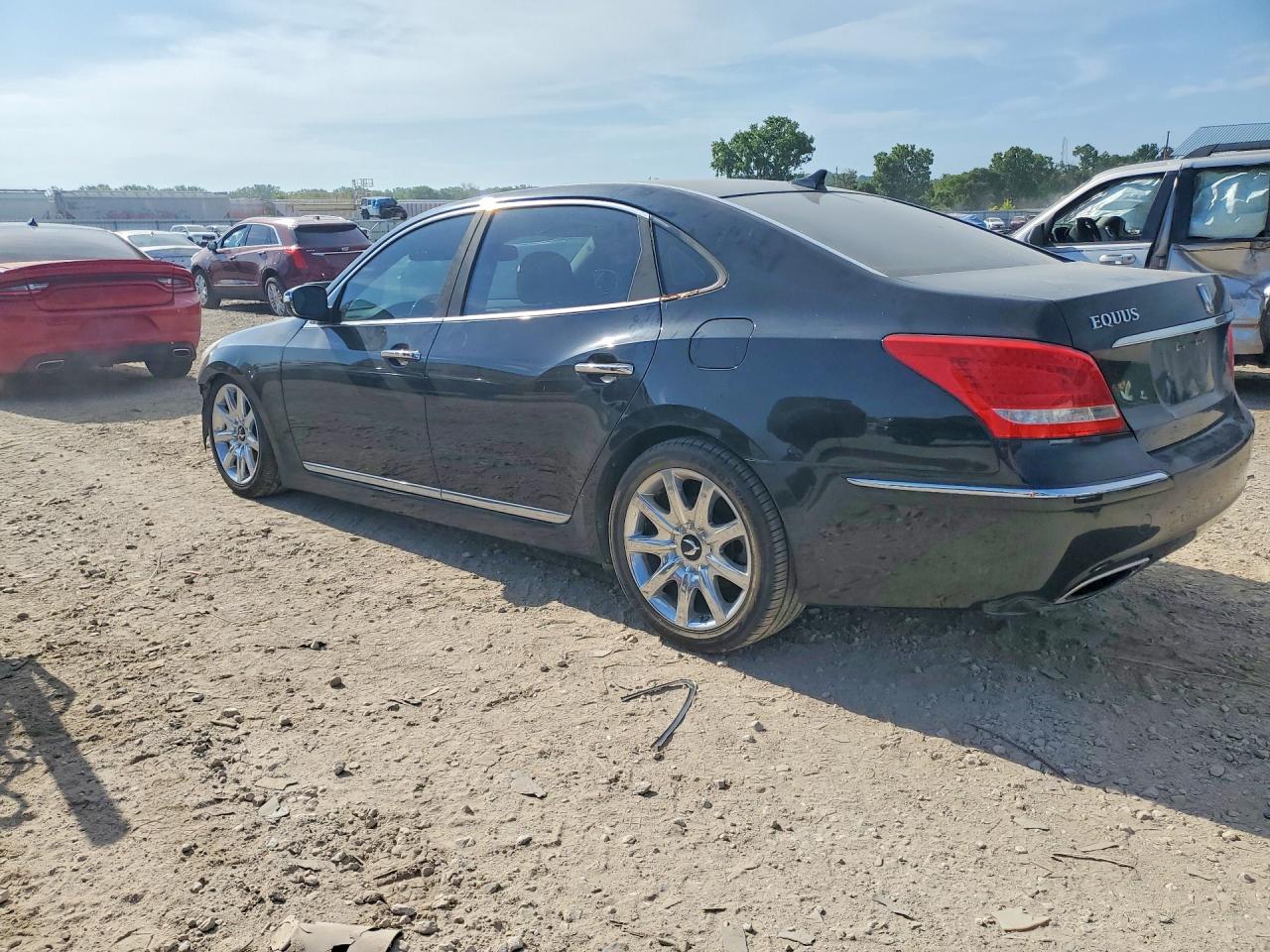 2012 Hyundai Equus Signature Black vin: KMHGH4JH0CU056600