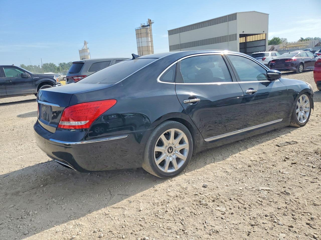 2012 Hyundai Equus Signature Black vin: KMHGH4JH0CU056600