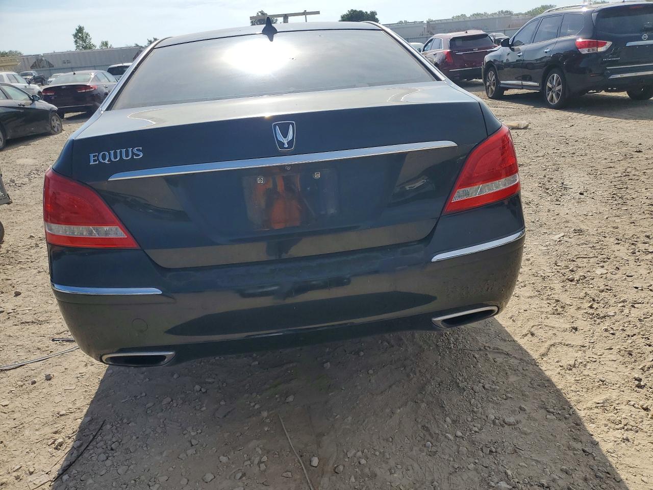 2012 Hyundai Equus Signature Black vin: KMHGH4JH0CU056600
