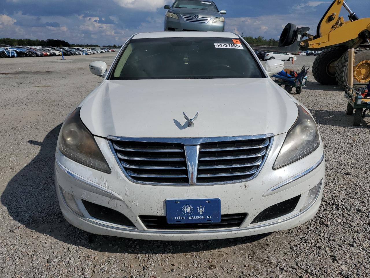 2013 Hyundai Equus Signature White vin: KMHGH4JH0DU069168
