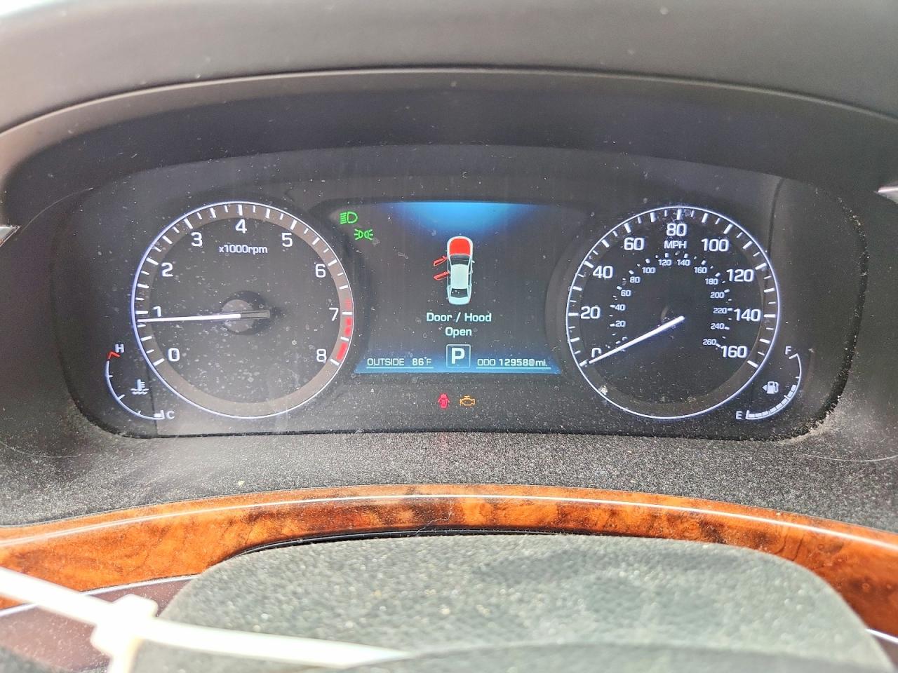 2014 Hyundai Equus Signature Silver vin: KMHGH4JH0EU073884