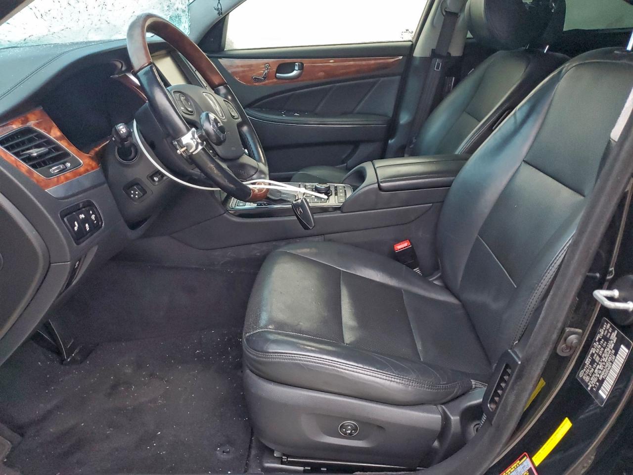 2014 Hyundai Equus Signature Black vin: KMHGH4JH0EU083136