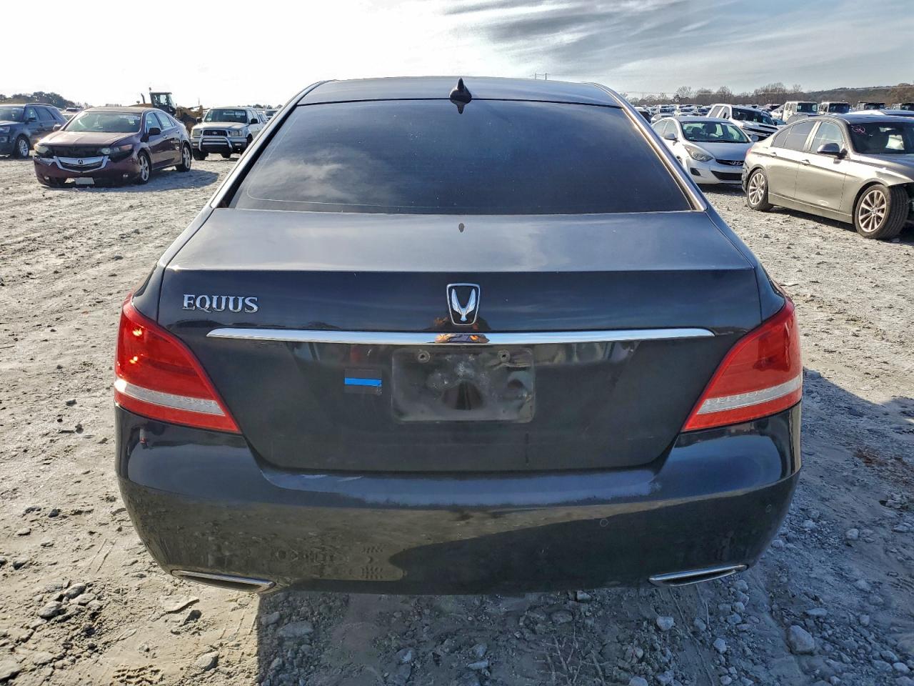 2014 Hyundai Equus Signature Black vin: KMHGH4JH0EU083136