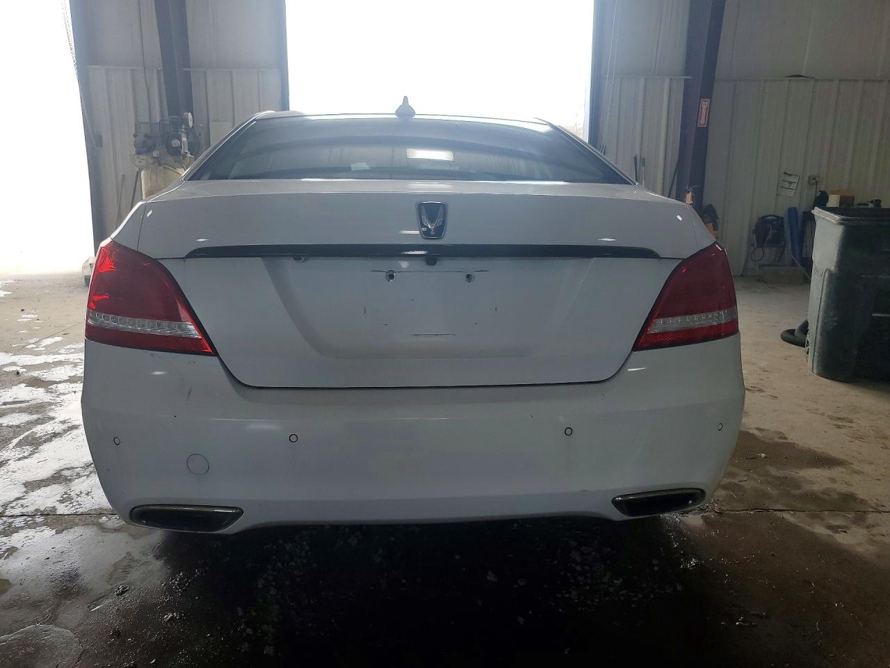 2014 Hyundai Equus Signature White vin: KMHGH4JH0EU089308
