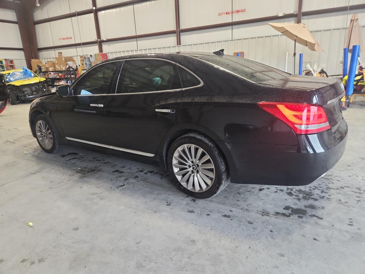 2014 Hyundai Equus Signature Black vin: KMHGH4JH0EU090524