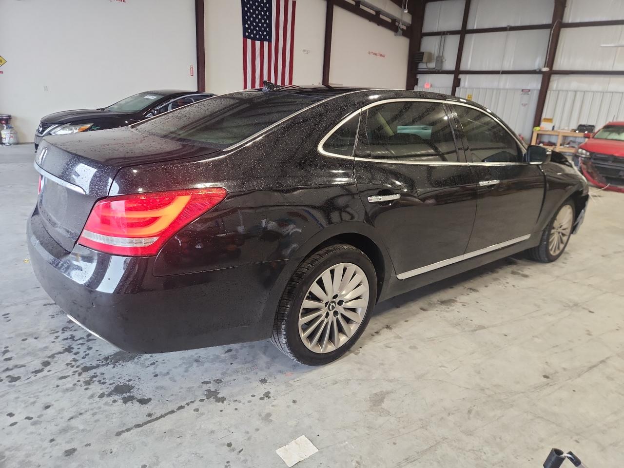 2014 Hyundai Equus Signature Black vin: KMHGH4JH0EU090524